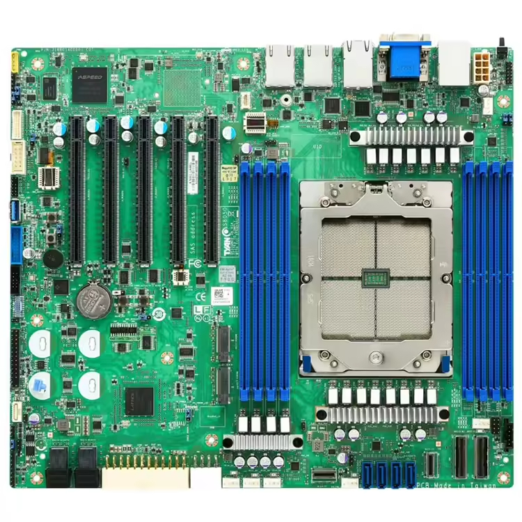 ‌TYAN S8050GM2NE Server Motherboard | AMD EPYC™ 9004/9005 Series | SP5 Socket | 8 DDR5 DIMMs | High-Speed Networking